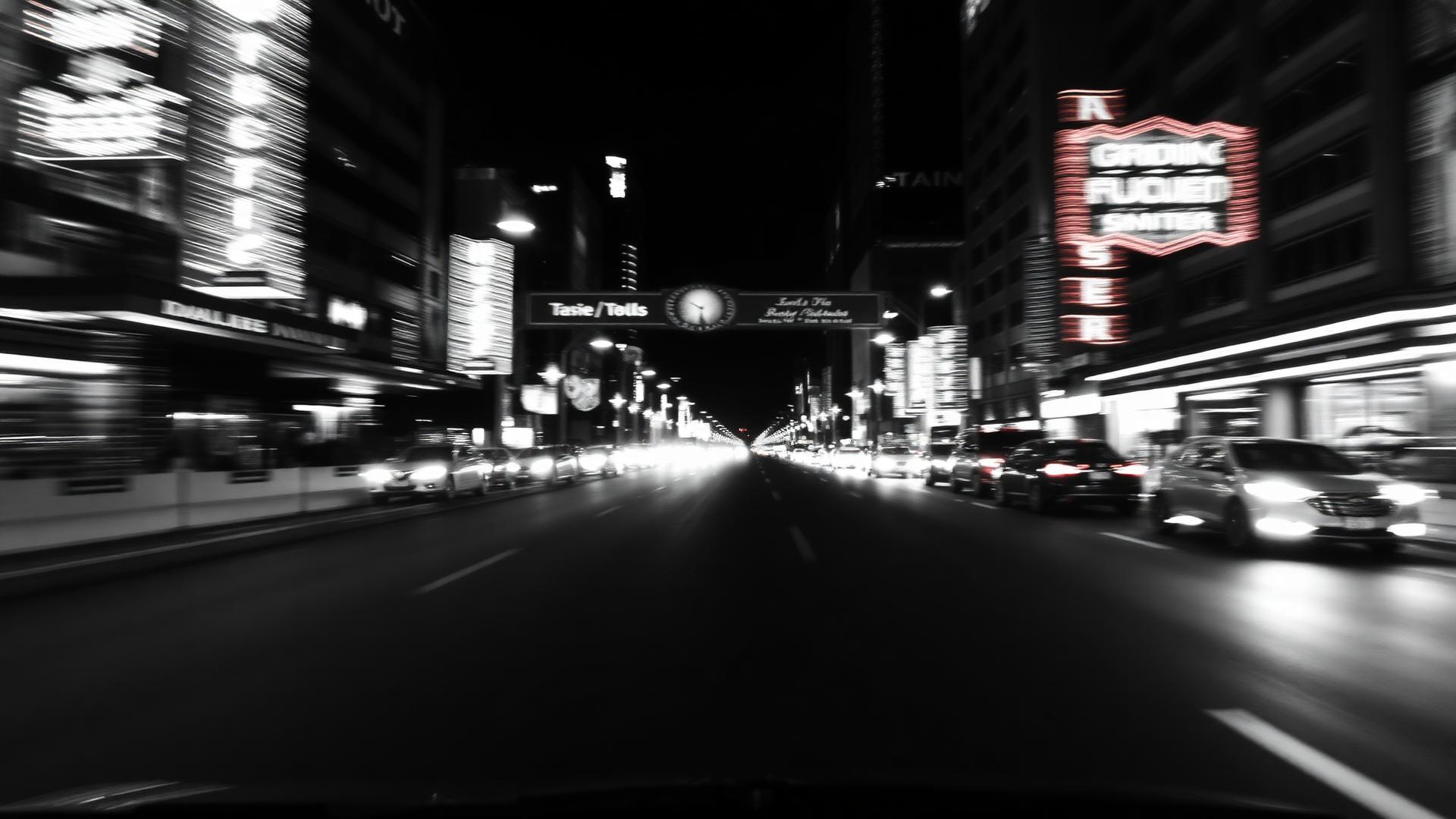 city lights